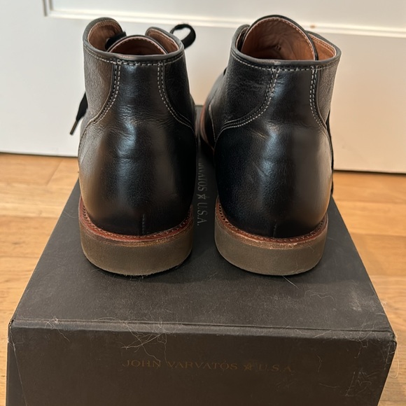 Like NEW John Varvatos Brooklyn Chukka Boot 11 black - Picture 4 of 8